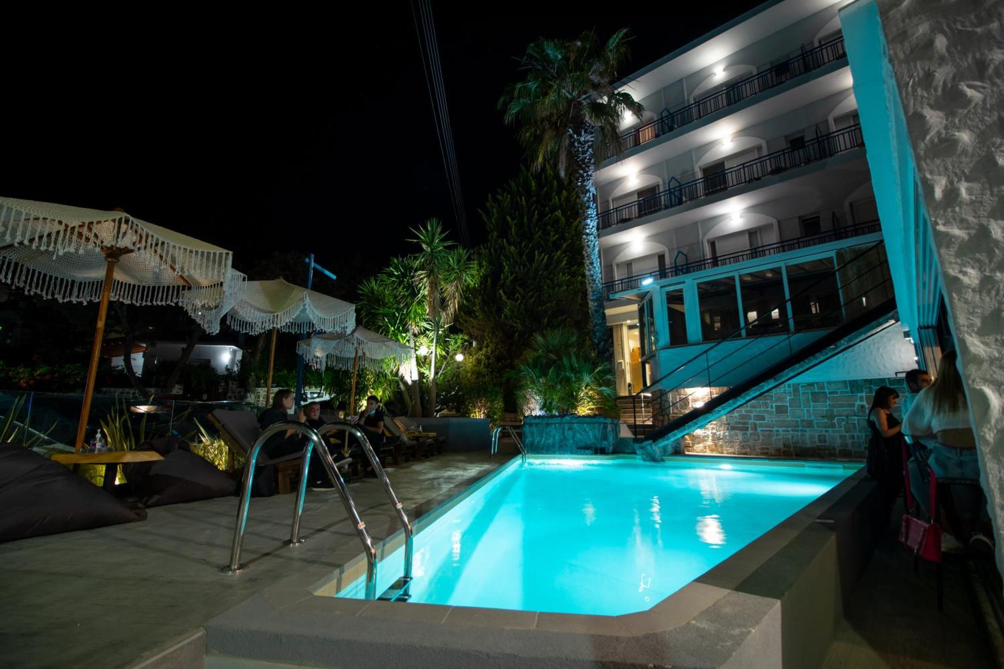 Hotel Kiani Akti Pórto Ráfti Esterno foto
